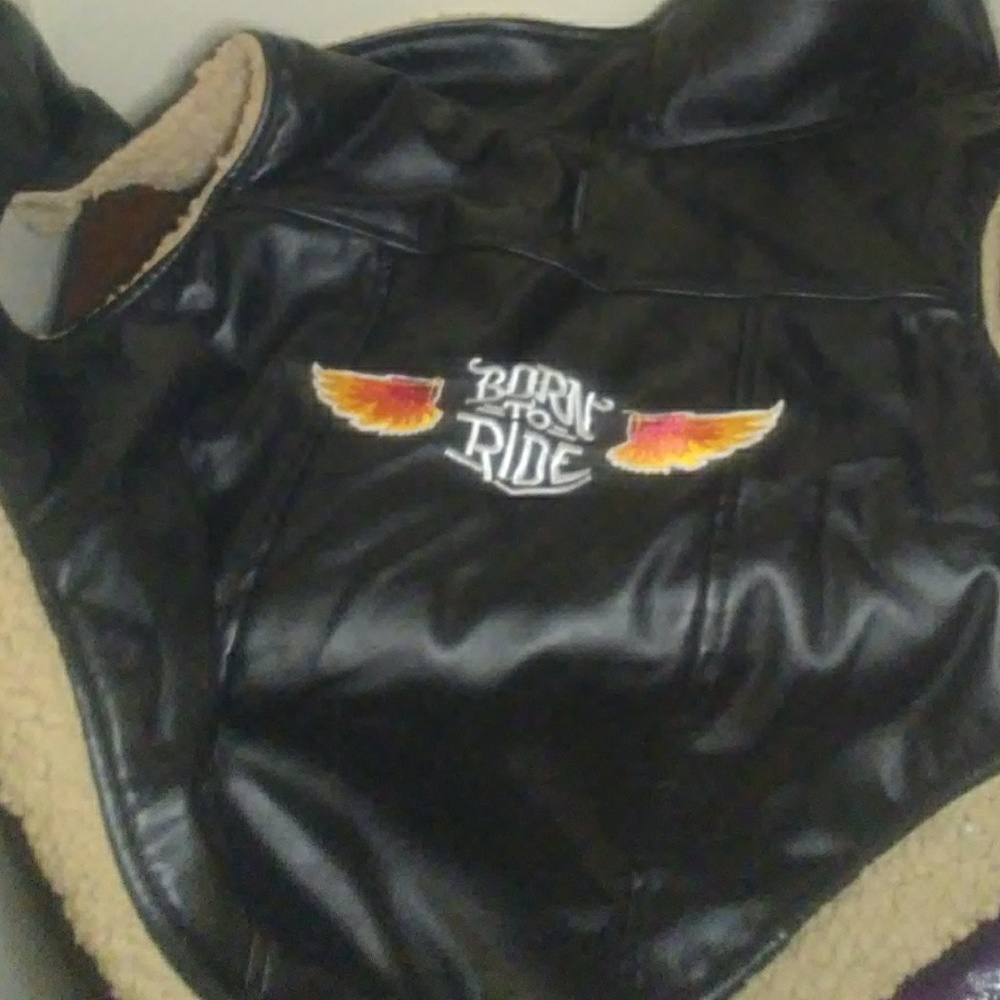 "Born To Ride"-- Medium Dog Coat